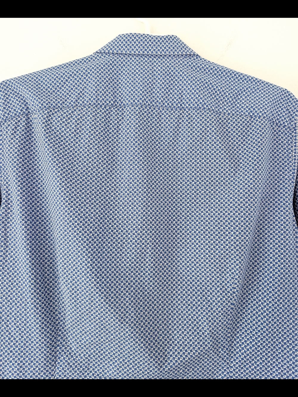 Michael Kors Slim Fit Geometric Print Button-Up Shirt Modern Smart Casual ~ Sz M - Picture 8 of 11